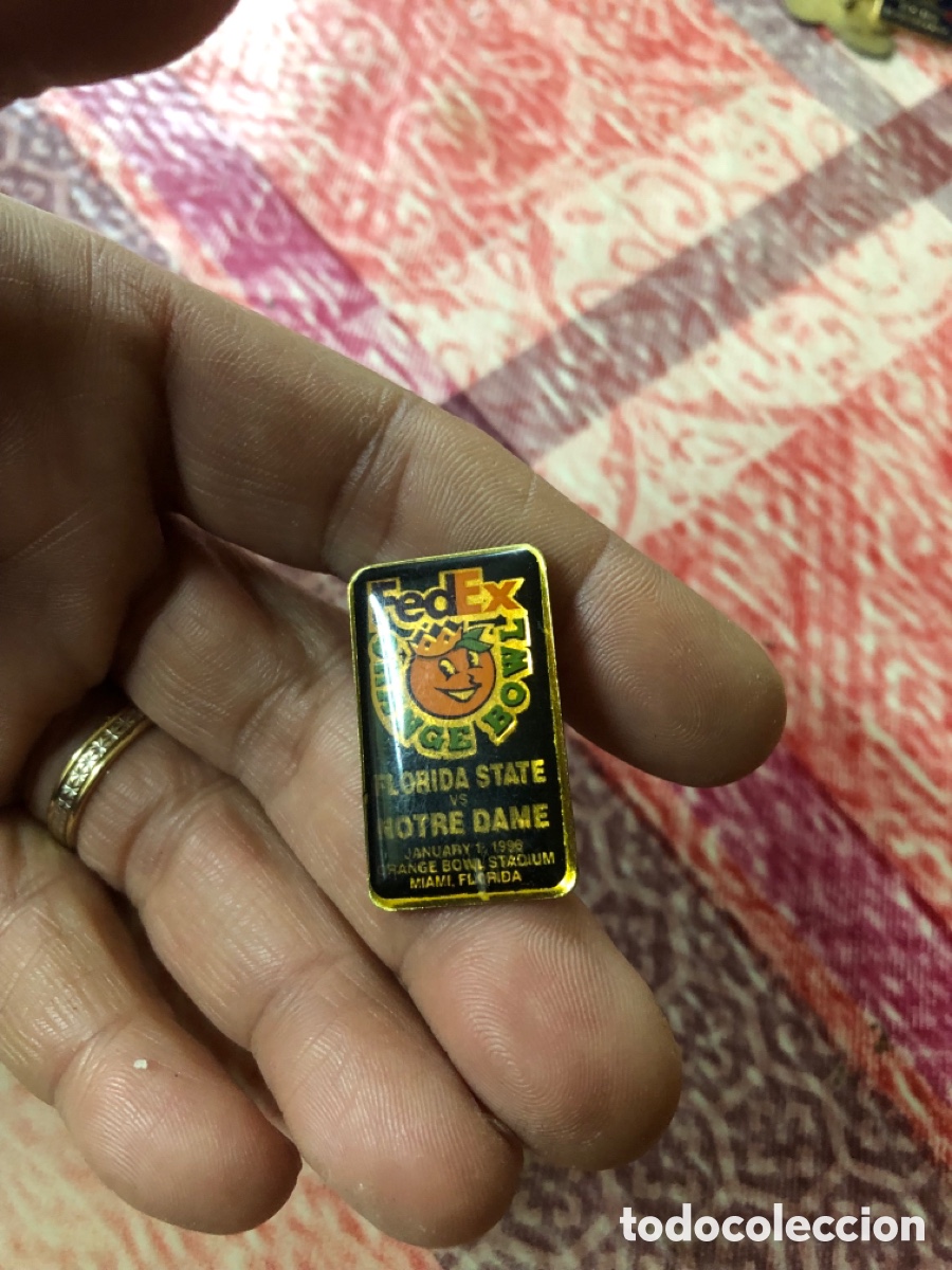 Pins de colecci&oacute;n: Pin antiguo Orange bowl