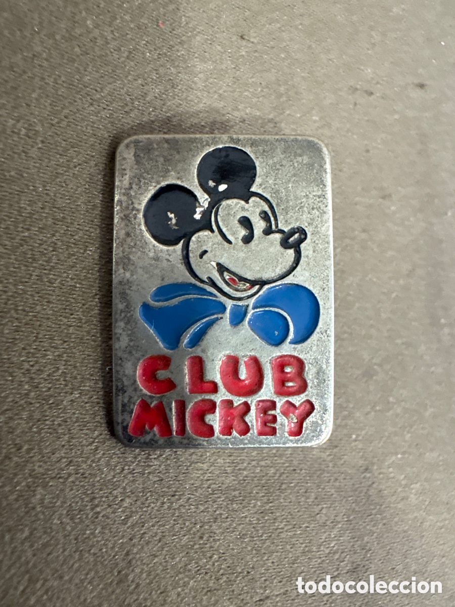 Pins de colecci&oacute;n: CLUB MICKEY - INSIGNIA PIN - A&Ntilde;OS 30,EN PLATA*VER FOTOS*