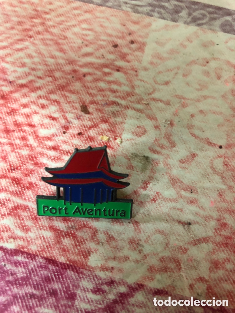 Pins de colecci&oacute;n: Pin antiguo port aventura