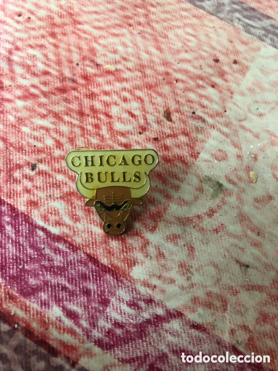 Pins de colecci&oacute;n: Pin antiguo Chicago bulls