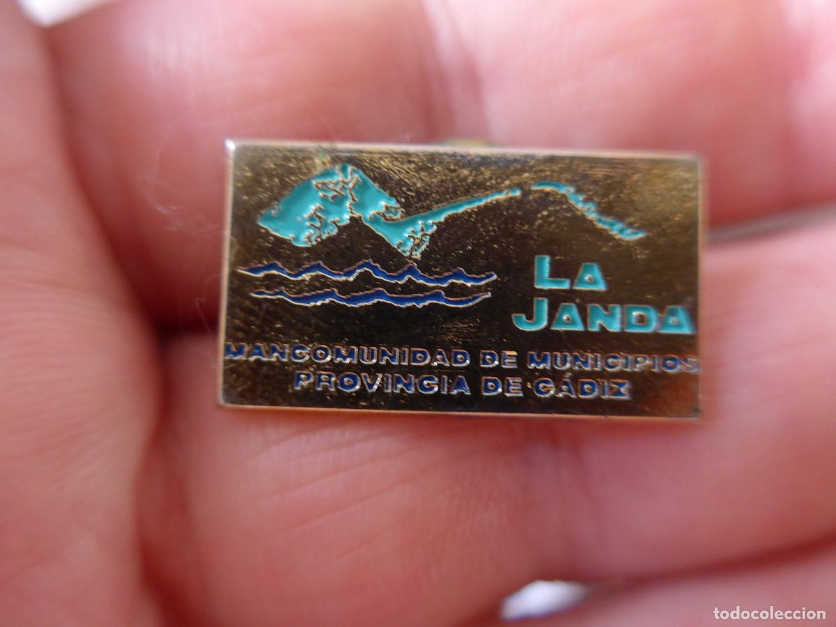 Pins de colecci&oacute;n: PIN LA JANDA MANCOMUNIDAD DE MUNICIPIOS PROVINCIA DE CADIZ