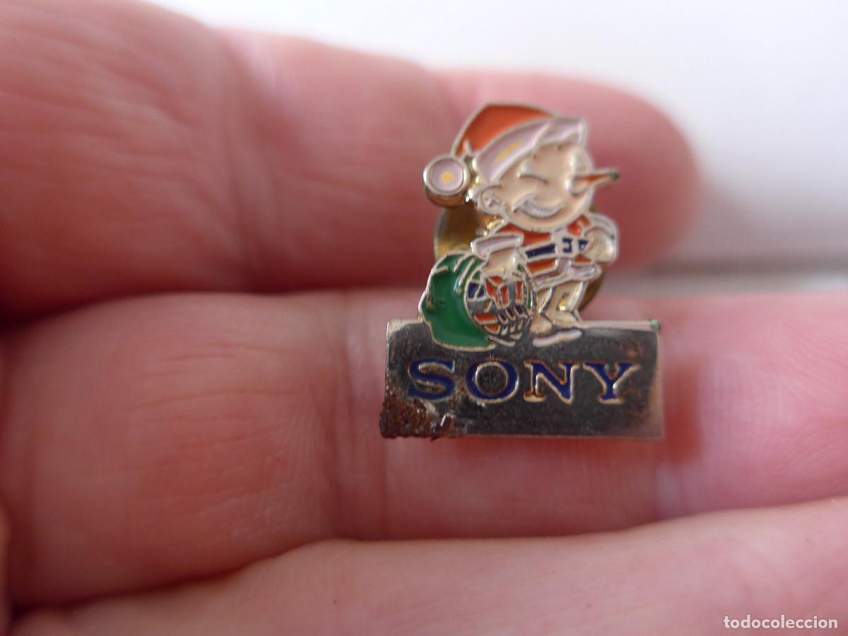 Pins de colecci&oacute;n: PIN PUBLICIDAD DE SONY