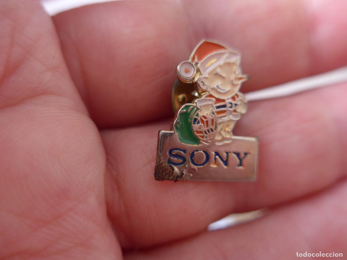 Pins de colecci&oacute;n: PIN PUBLICIDAD DE SONY - Foto 3