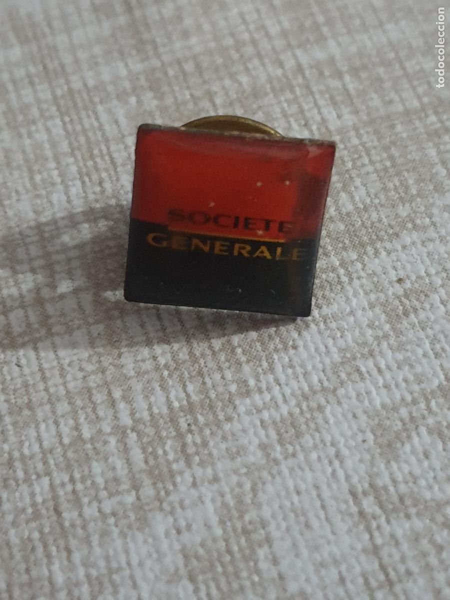 Pins de colecci&oacute;n: SOCIETE GENERALE, PINS, DE COLECCION DE LOS 80-90