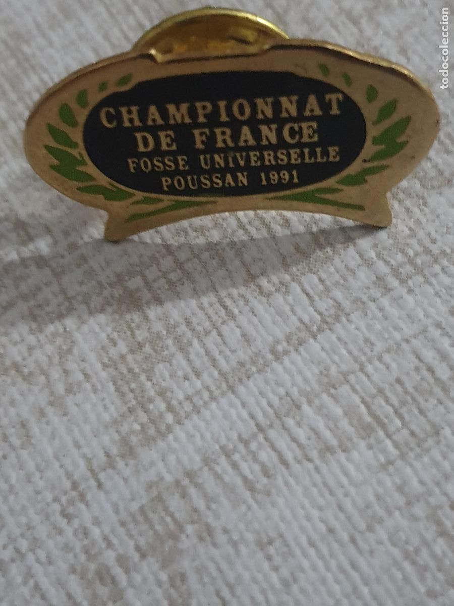 Pins de colecci&oacute;n: CAMPEONATO DE FRANCIA FUTBOL, PINS, DE COLECCION DE LOS 80-90