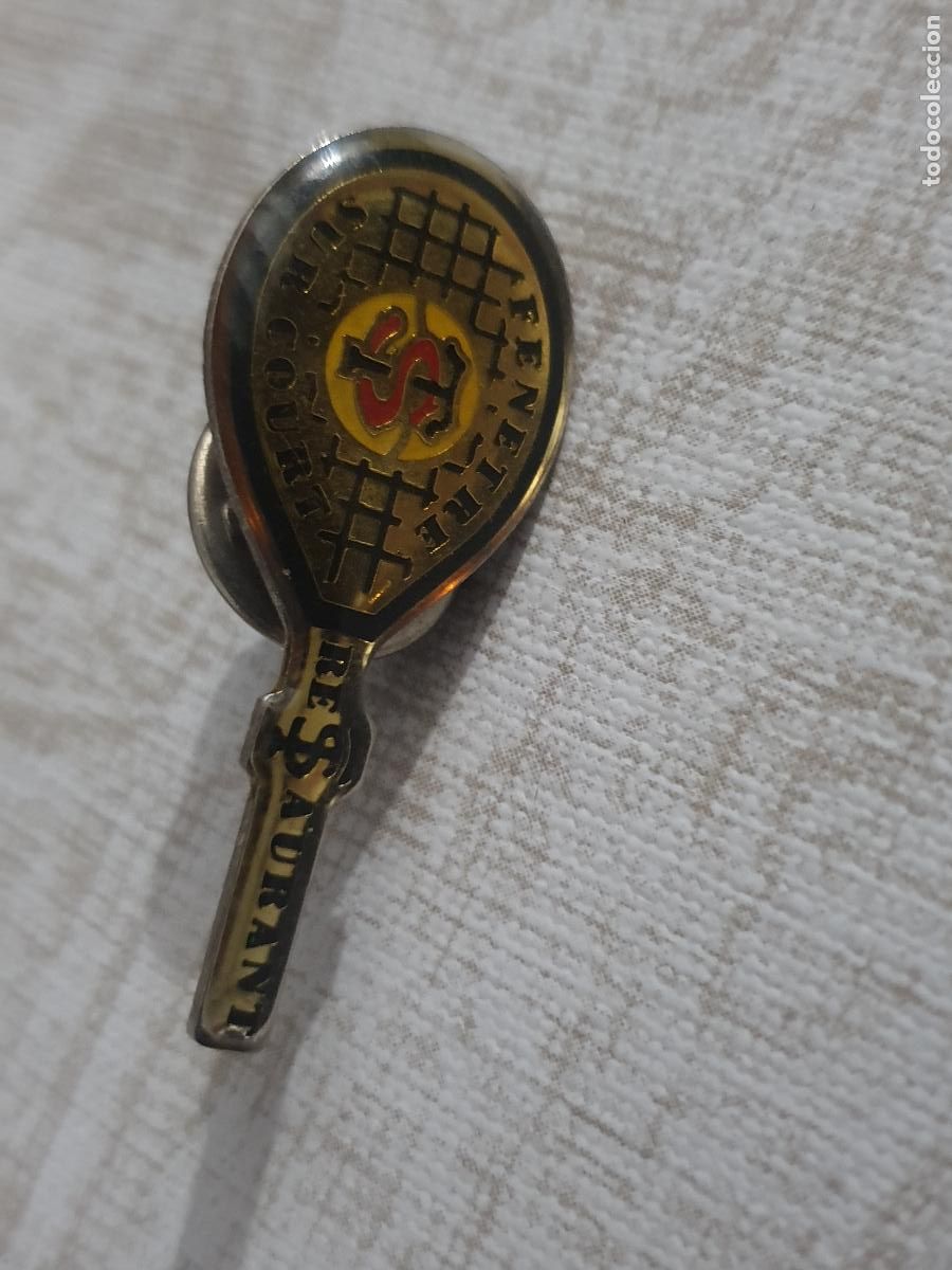 Pins de colecci&oacute;n: RAQUETA- PINS, DE COLECCION DE LOS 80-90