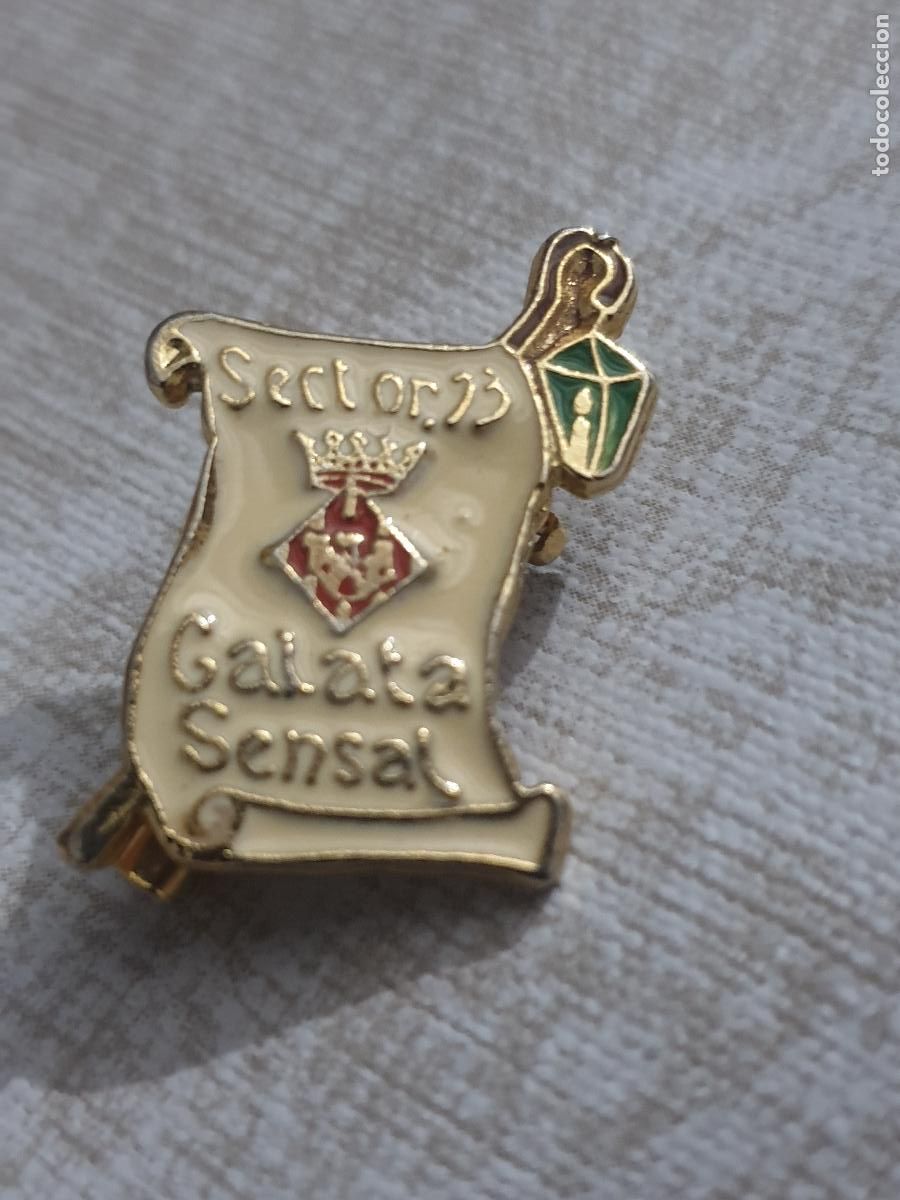 Pins de colecci&oacute;n: GAYATA 13 CASTELLON- PINS, DE COLECCION DE LOS 80-90