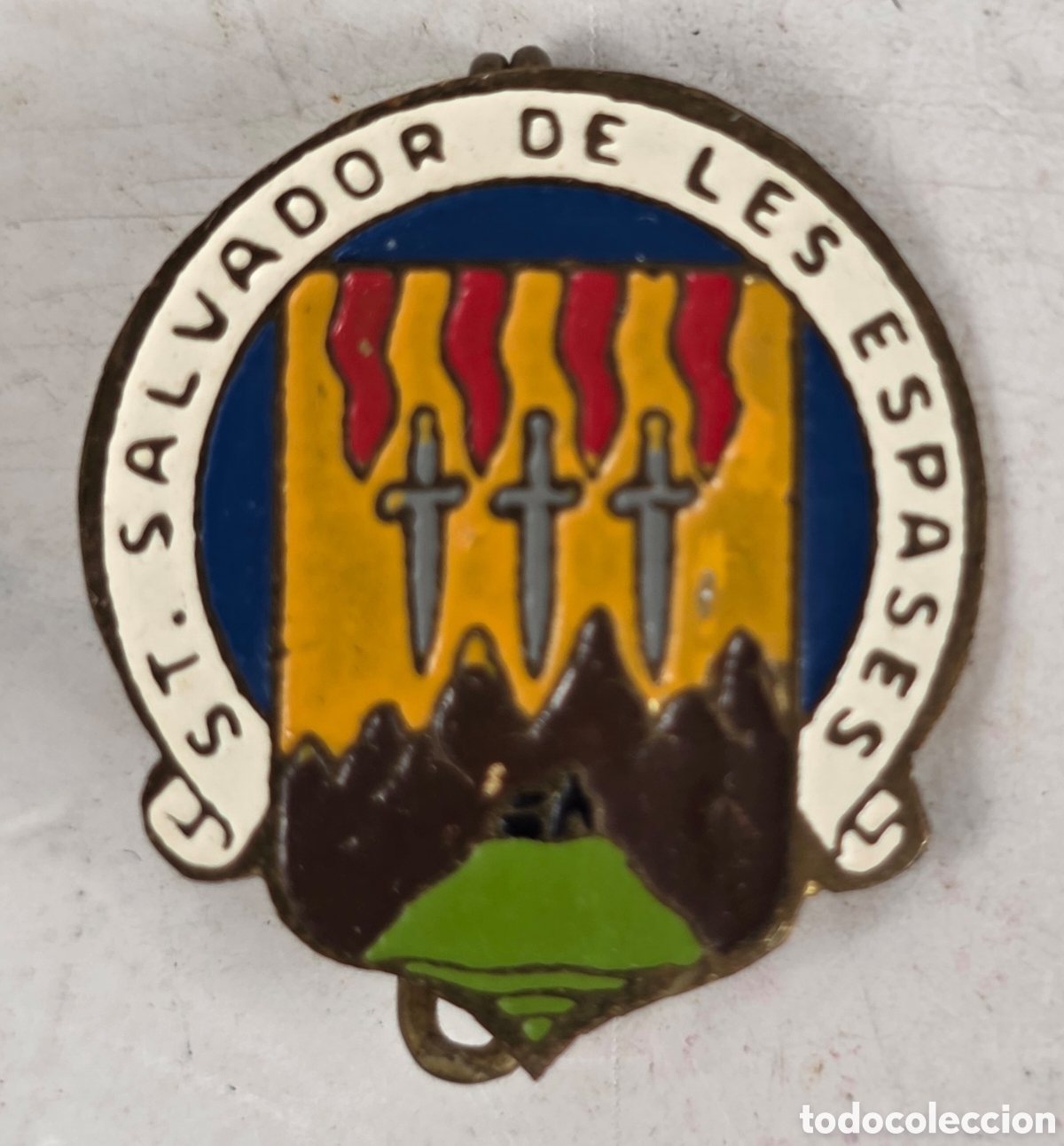 Collection pins: Insignia aguja Sant Salvador de les Espases - Montserrat Santuario - Olesa