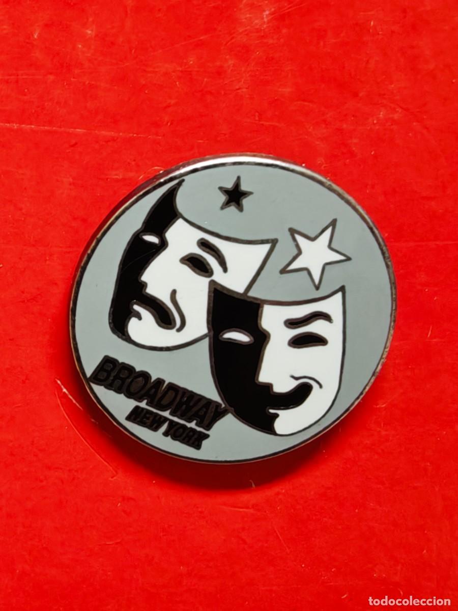 Pins de colecci&oacute;n: PIN MUSICAL BROADWAY NEW YORK