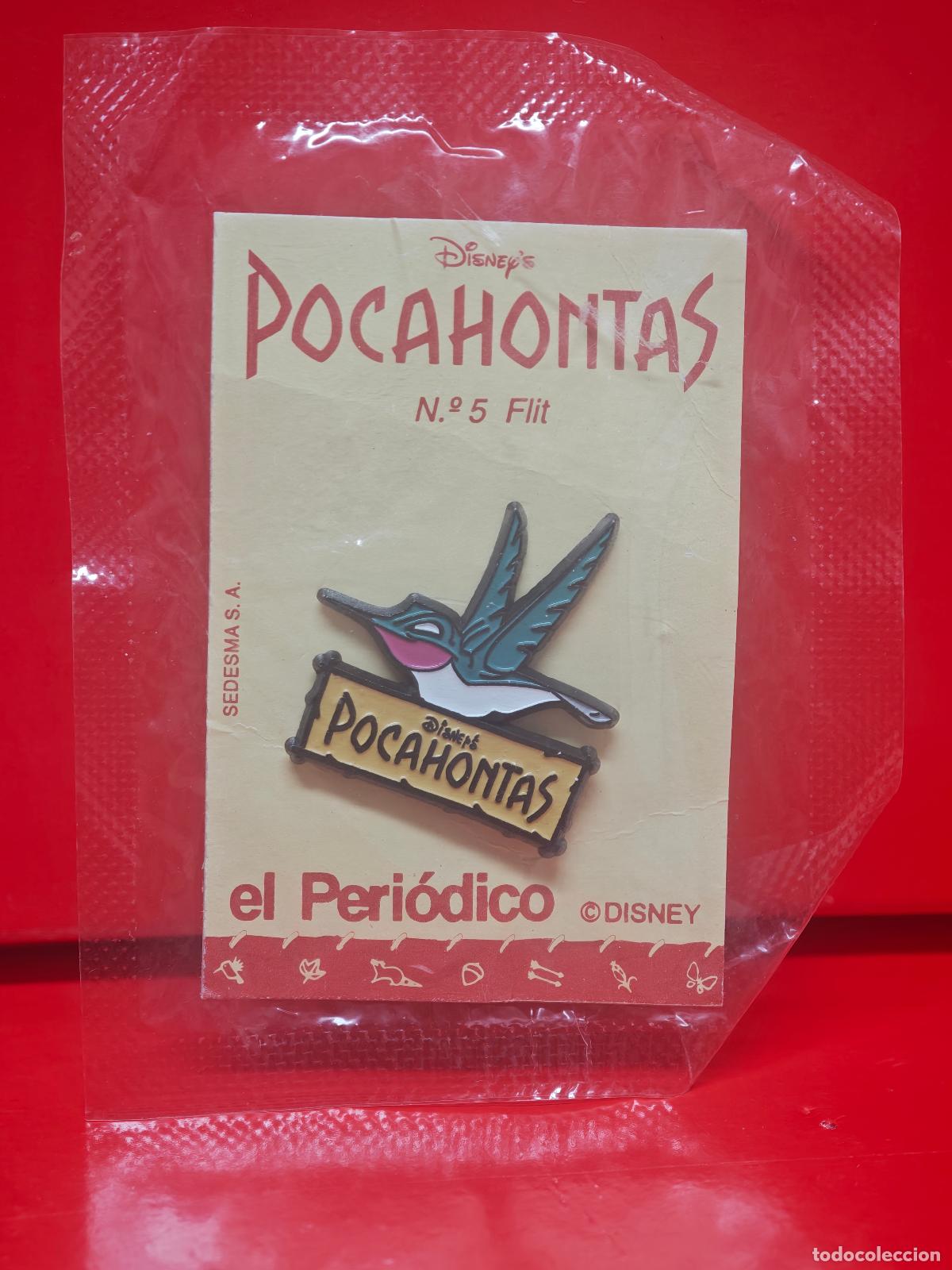 Pins de colecci&oacute;n: PIN POCAHONTAS COLECCION EL PERIODICO PRECINTADO