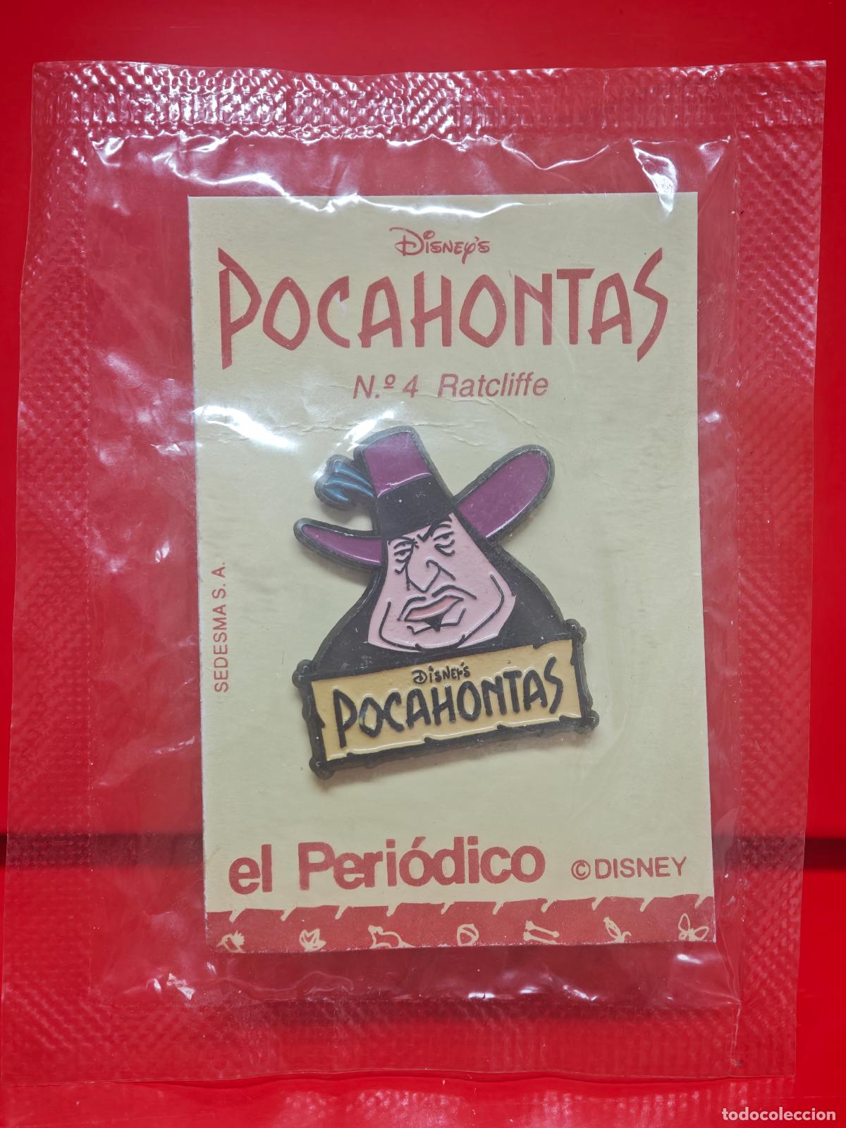 Pins de colecci&oacute;n: PIN POCAHONTAS COLECCION EL PERIODICO PRECINTADO