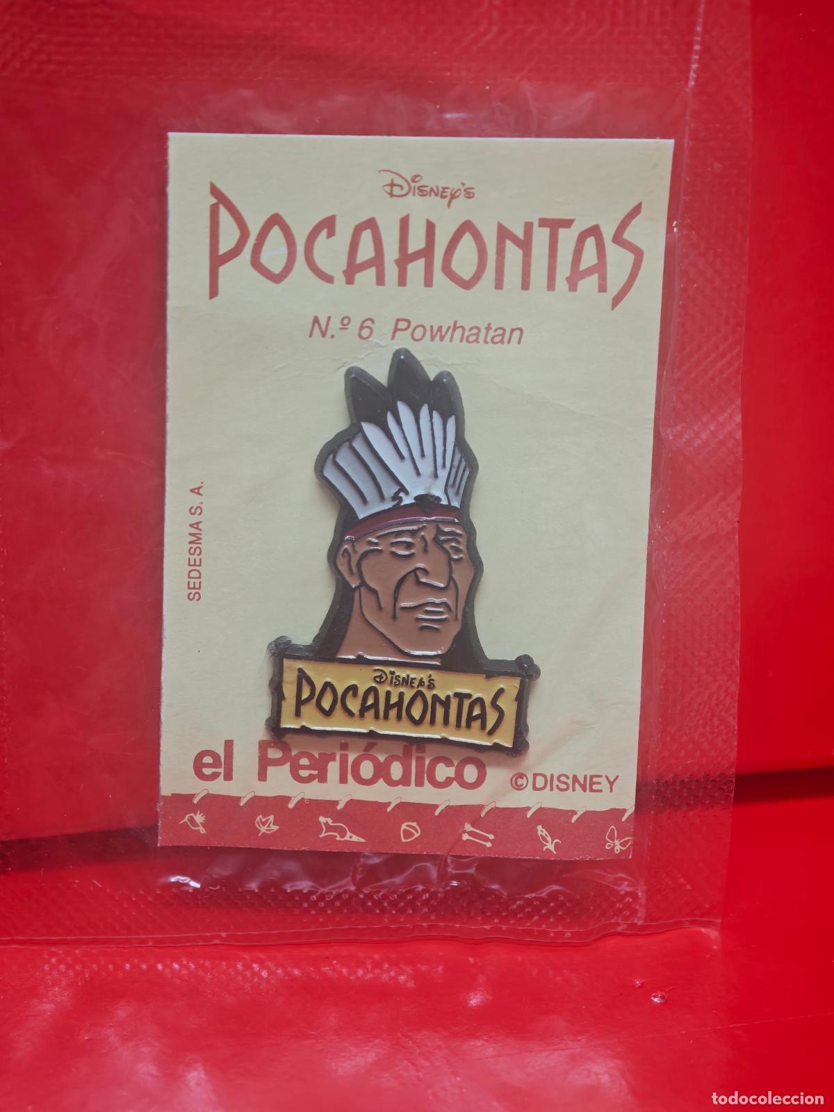 Pins de colecci&oacute;n: PIN POCAHONTAS COLECCION EL PERIODICO PRECINTADO