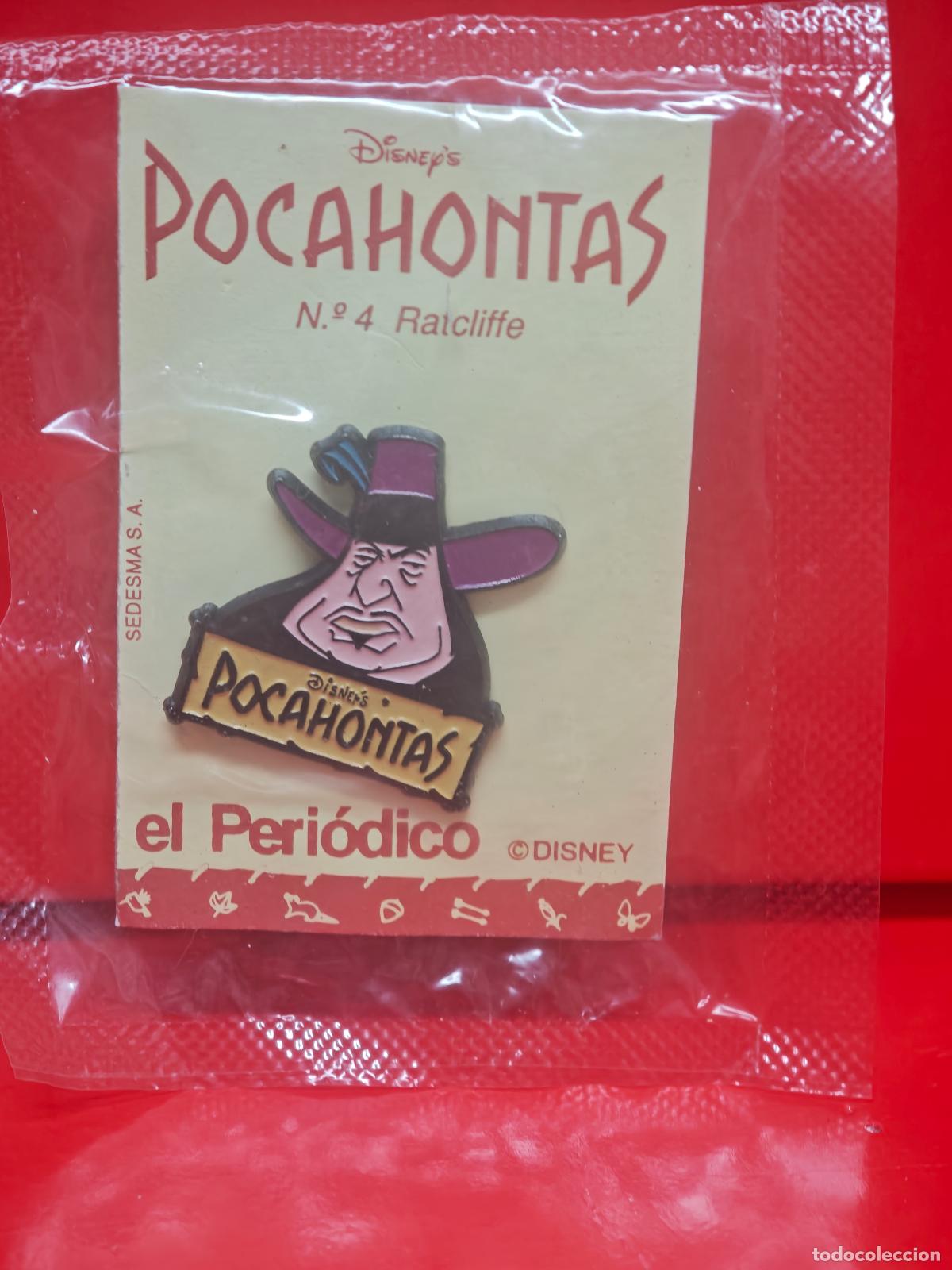 Pins de colecci&oacute;n: PIN POCAHONTAS COLECCION EL PERIODICO PRECINTADO