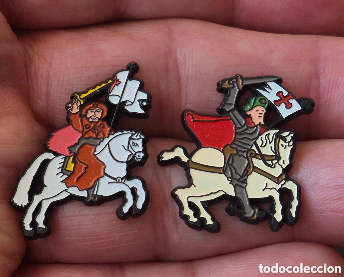 Pins de colecci&oacute;n: Lote 2 pins Camino de Santiago