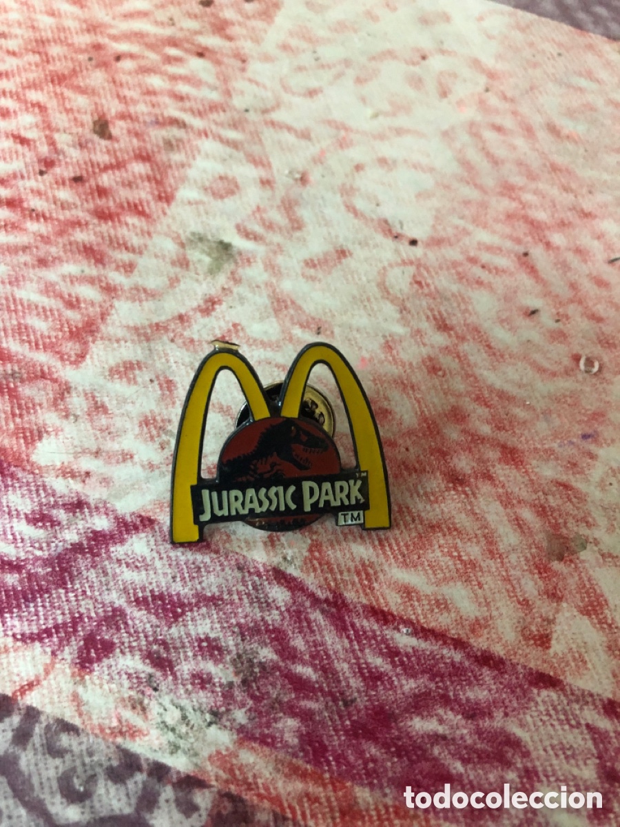 Pins de colecci&oacute;n: Pin de jur&aacute;sico park