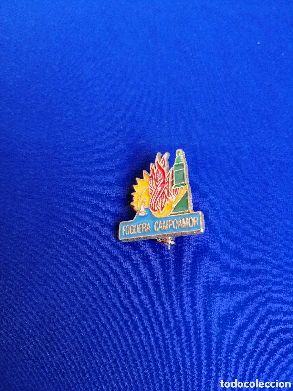 Pins de colecci&oacute;n: HOGUERA CAMPOAMOR INSIGNIA DE ALFILER