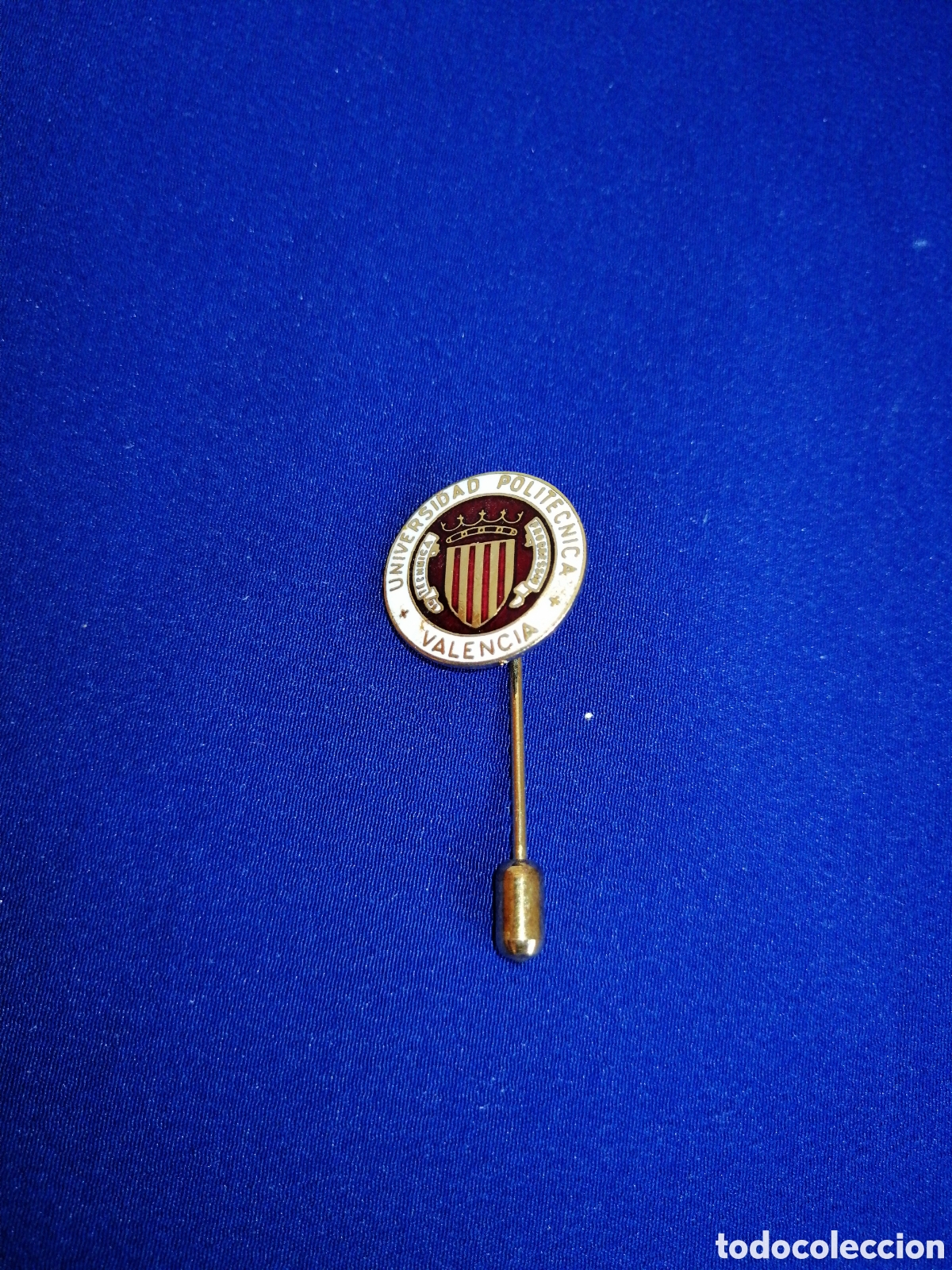 Pins de cole&ccedil;&atilde;o: UNIVERSIDAD POLIT&Eacute;CNICA DE VALENCIA INSIGNIA DE ALFIER ANTIGUA