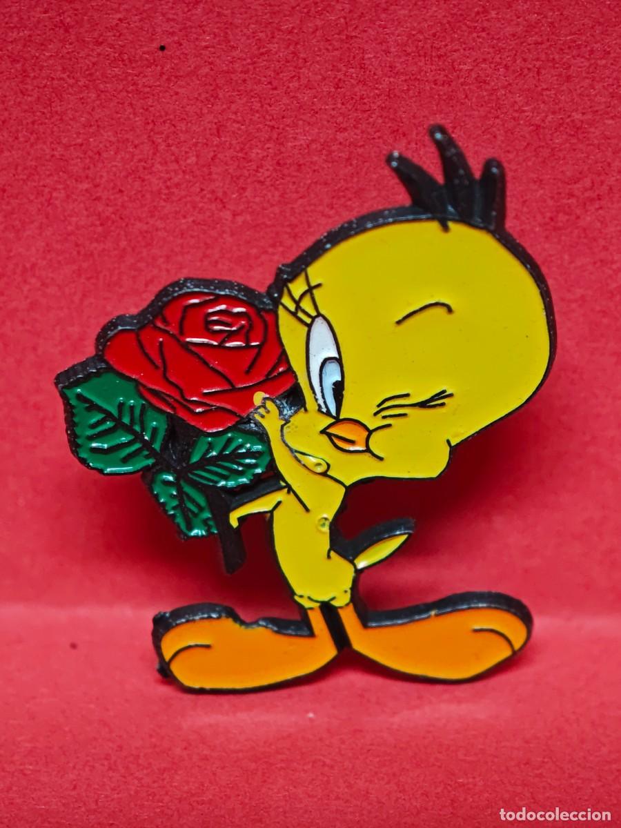Pins de colecci&oacute;n: PIN PIOLIN Y ROSA WARNER BROS MARCA SEDESMA A&Ntilde;OS 90