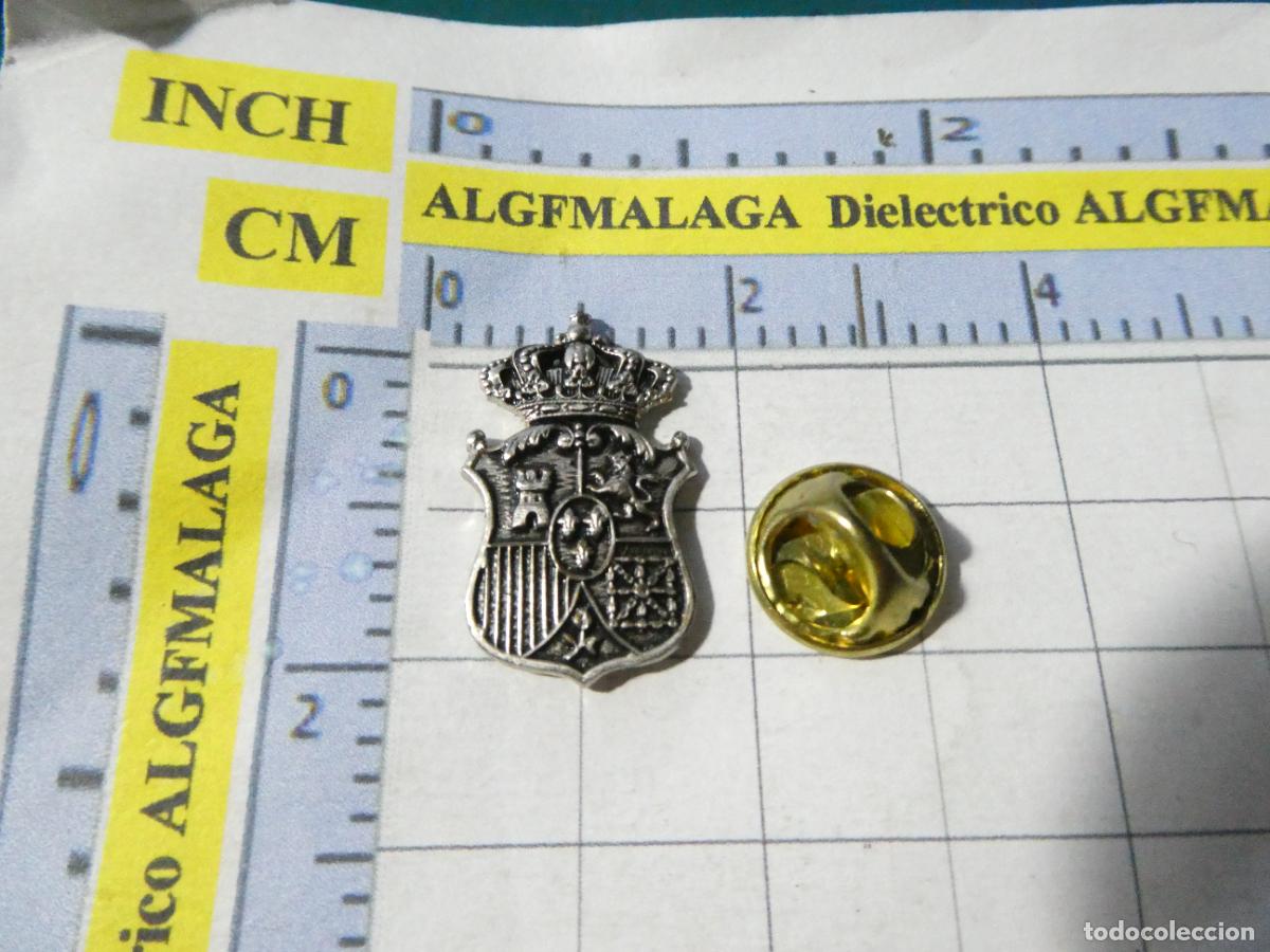 Pins de colecci&oacute;n: PIN CASA REAL POL&Iacute;TICO. ANTIGUO ESCUDO ARMAS HIST&Oacute;RICO ESPA&Ntilde;A