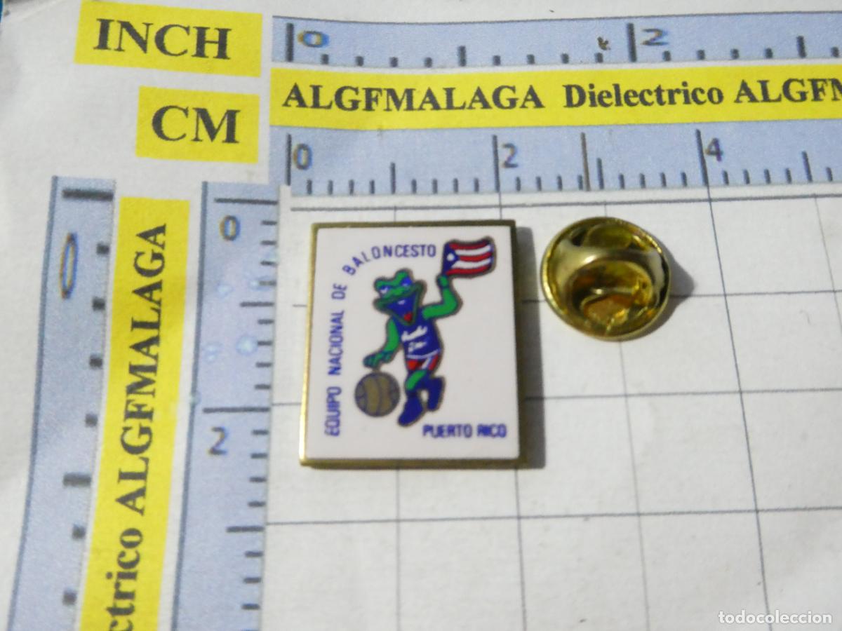 Pins de colecci&oacute;n: PIN DE DEPORTES. BALONCESTO BASKET EQUIPO NACIONAL DE PUERTO RICO MASCOTA
