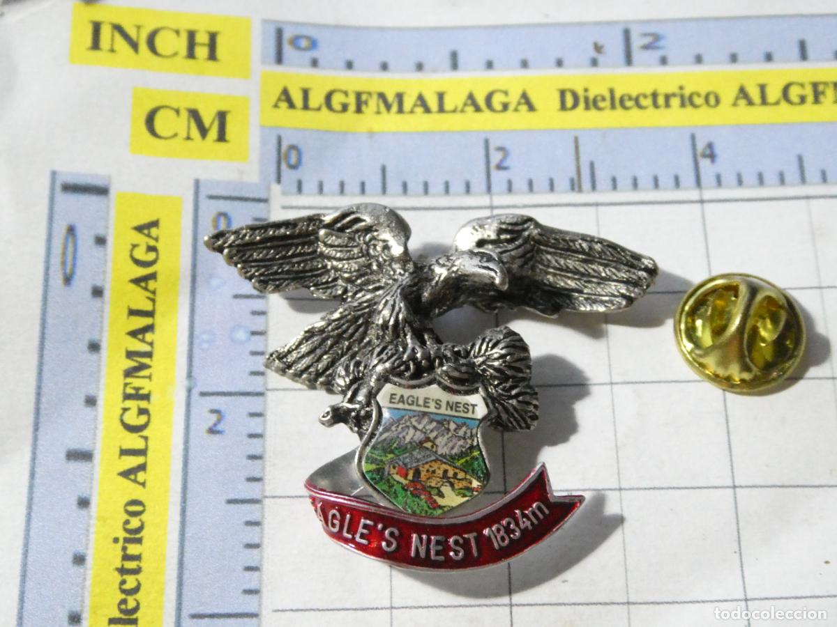 Pins de colecci&oacute;n: PIN DE TURISMO. EL NIDO DEL &Aacute;GUILA BERCHTESGADEN. CASA DE ADOLF HITLER. ALEMANIA