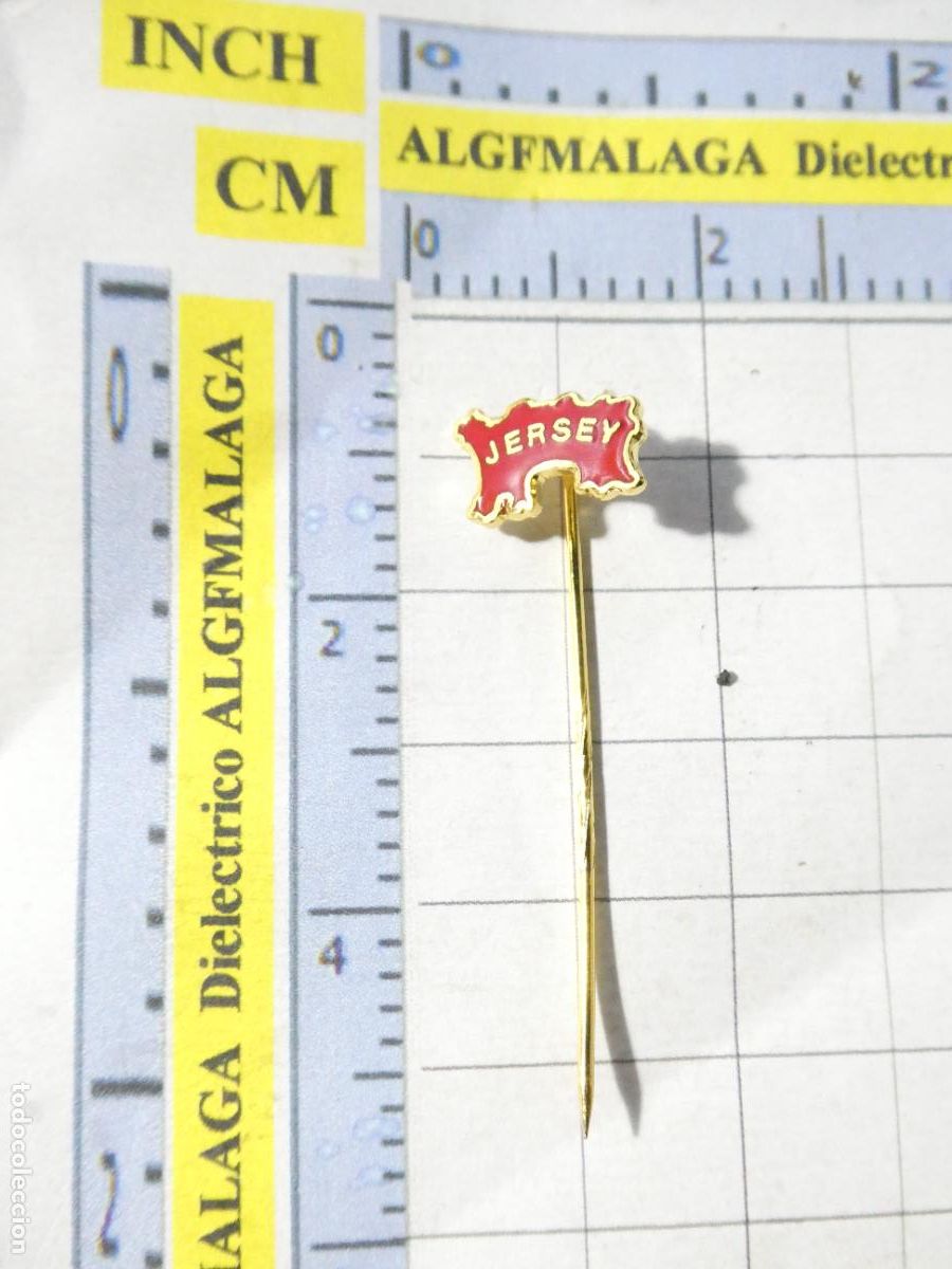 Pins de colecci&oacute;n: INSIGNIA ALFILER TURISMO. MAPA DE JERSEY. ISLAS DEL CANAL DE LA MANCHA. NO PIN