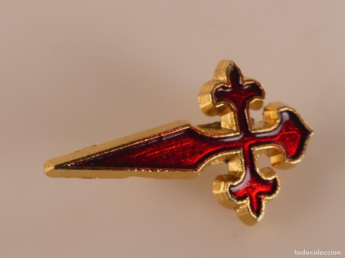 Pins de colecci&oacute;n: PIN INSIGNIA BROCHE DE COLECCION - CRUZ DE SANTIAGO