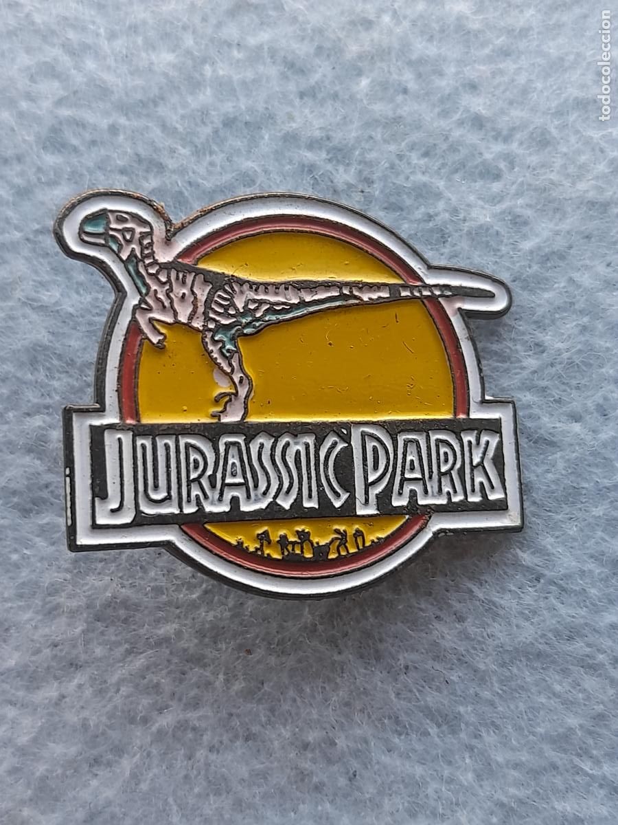 Pins e Spille di collezione: Pin Velociraptor. Jurasic Park. A&ntilde;o 1992.