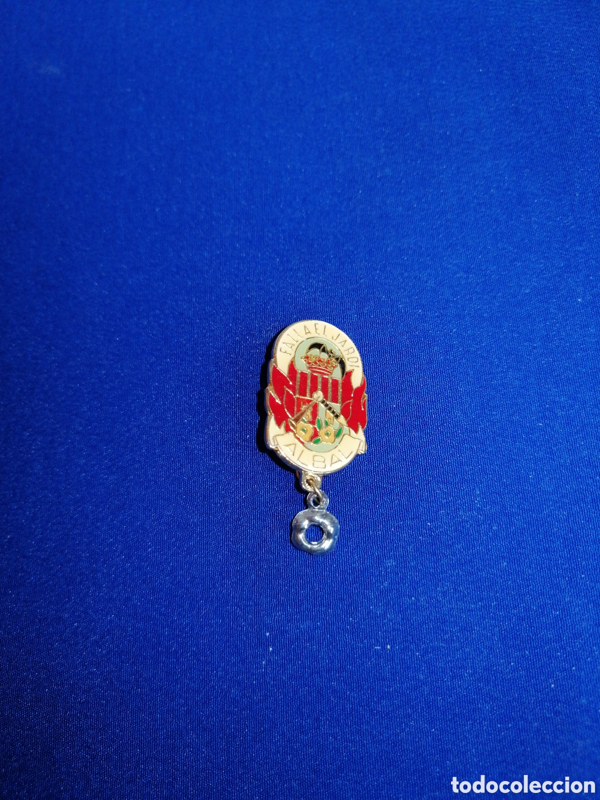 Pin's de collection: FALLA EL JARDI (ALBAL) VALENCIA INSIGNIA DE ALFIER