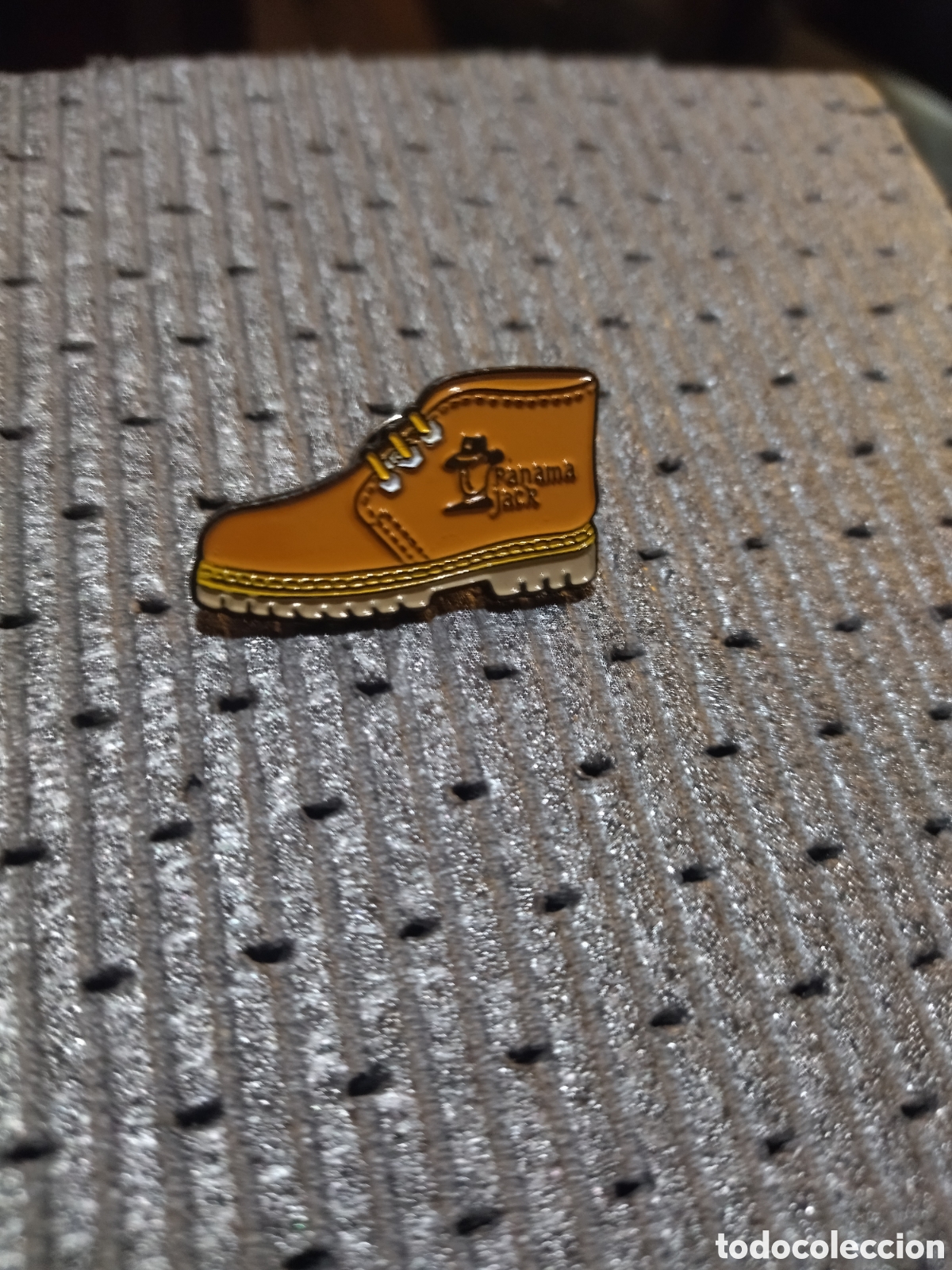 Pins de colecci&oacute;n: Panam&aacute; Jack. Pin a&ntilde;os noventa.