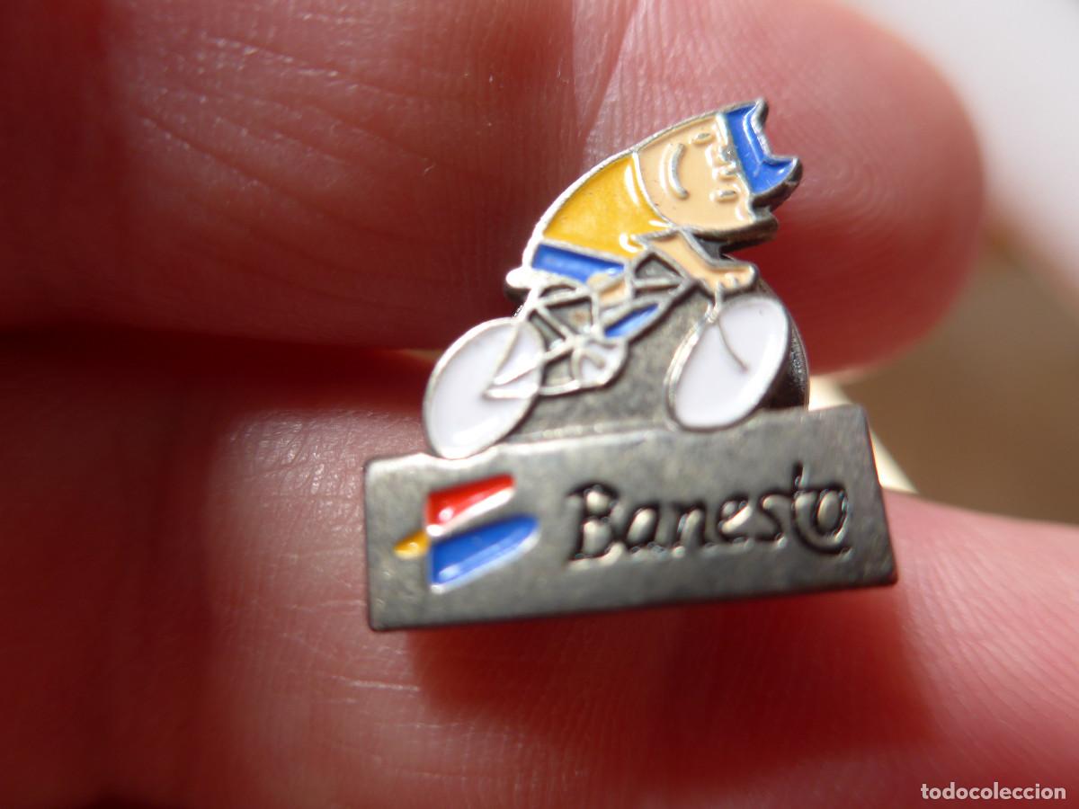 Pins de colecci&oacute;n: PIN CICLISTA BANESTO - Foto 2