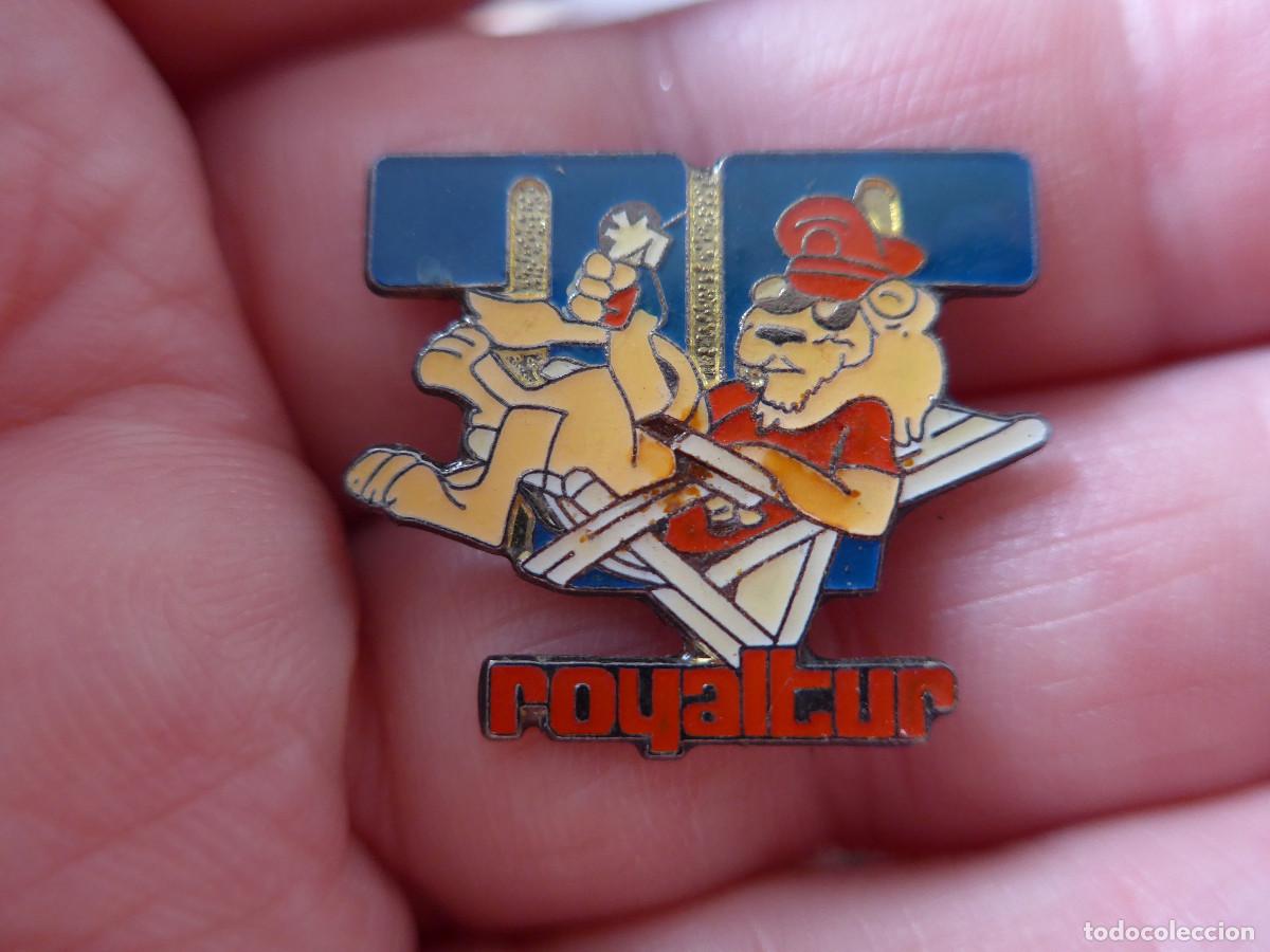 Pins de colecci&oacute;n: PIN PUBLICIDAD ROYALTUR - Foto 2