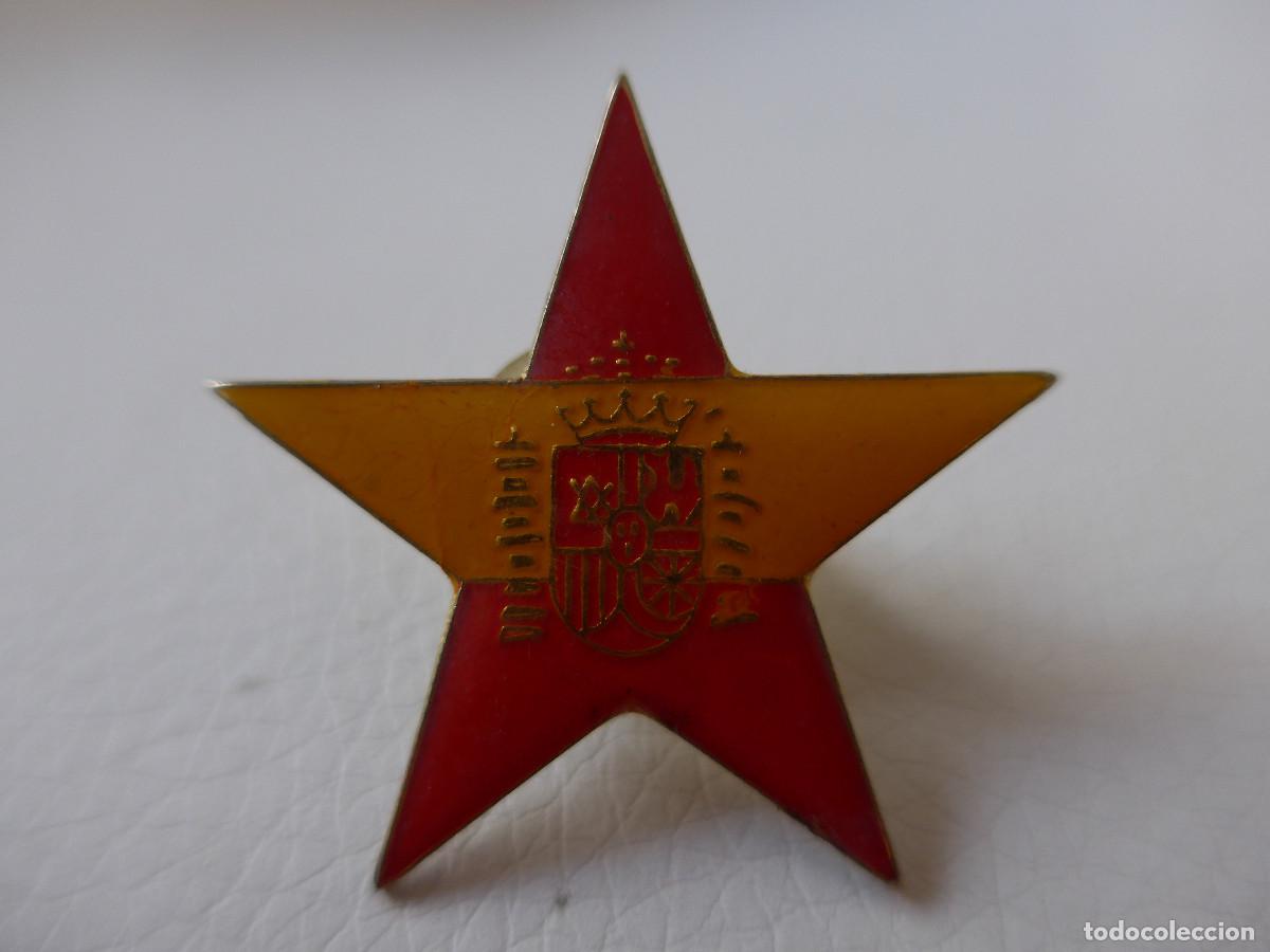 Pins de colecci&oacute;n: PIN ESTRELLA CON ESCUDO DE ESPA&Ntilde;A