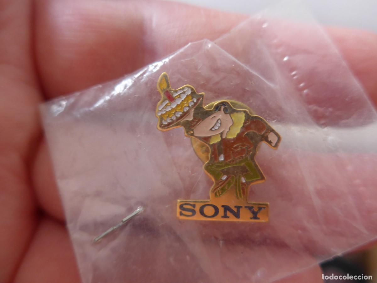 Pins de colecci&oacute;n: PIN PUBLICIDAD DE SONY - Foto 2