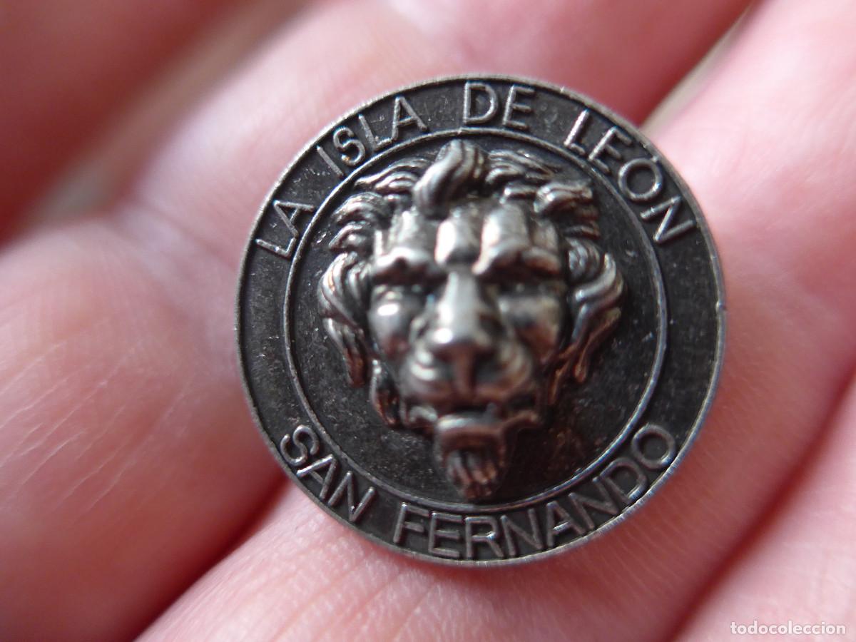 Pins de colecci&oacute;n: PIN LA ISLA DE LEON SAN FERNANDO - Foto 2