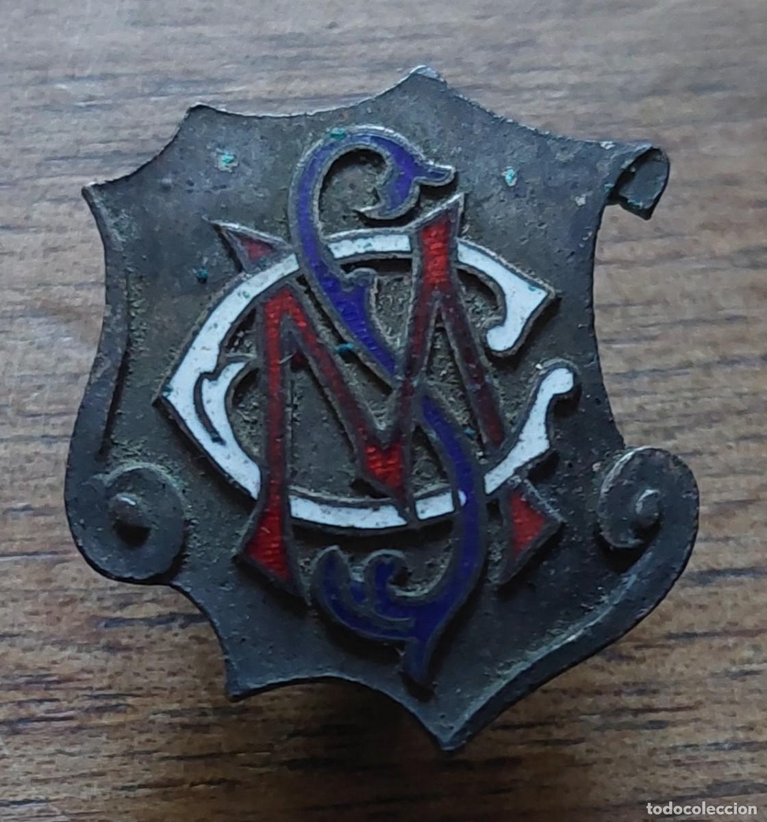 Pins de colecci&oacute;n: Insignia de plata Iniciales MSC