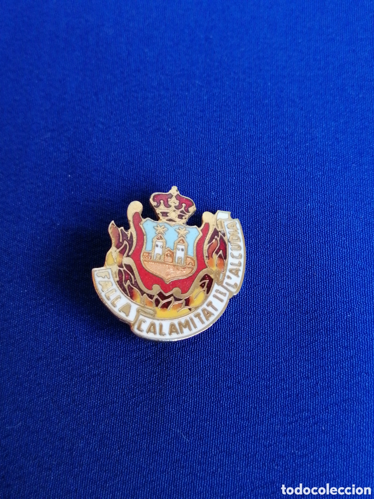 Sammlung von Pins: FALLA CALAMITAT (L'ALCUDIA CARLET) VALENCIA - FALLA DESAPARECIDA INSIGNIA DE ALFILER ANTIGUA