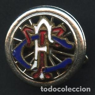 Pins de colecci&oacute;n: AUTOMOVILISMO, INSIGNIA ESMALTADA, PIN, TOURING CLUB FRAN&Ccedil;AISE, 1910