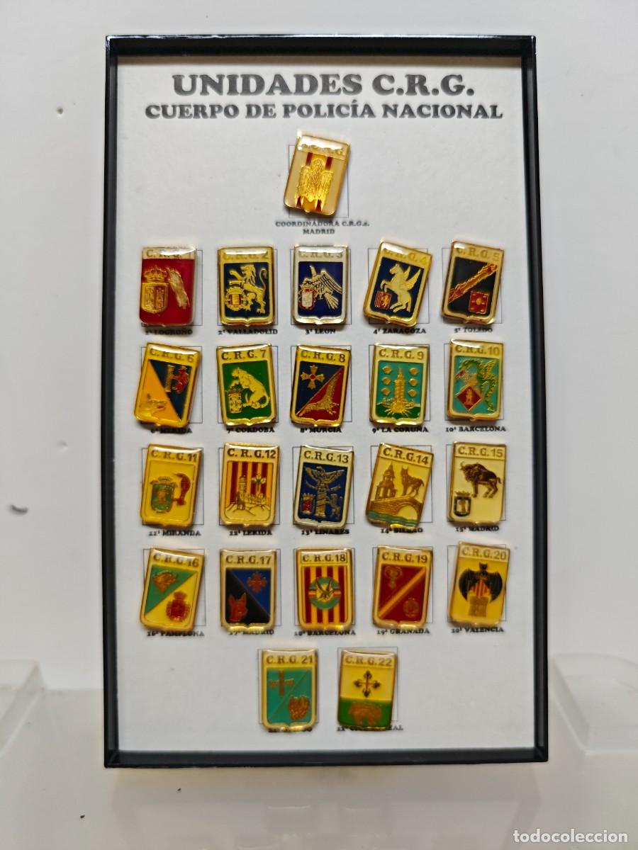 Pins de colecci&oacute;n: COLECCI&Oacute;N DE PIN DE LAS UNIDADES DE LAS COMPA&Ntilde;&Iacute;AS De RESERVA GENERAL CRG 23 PINES
