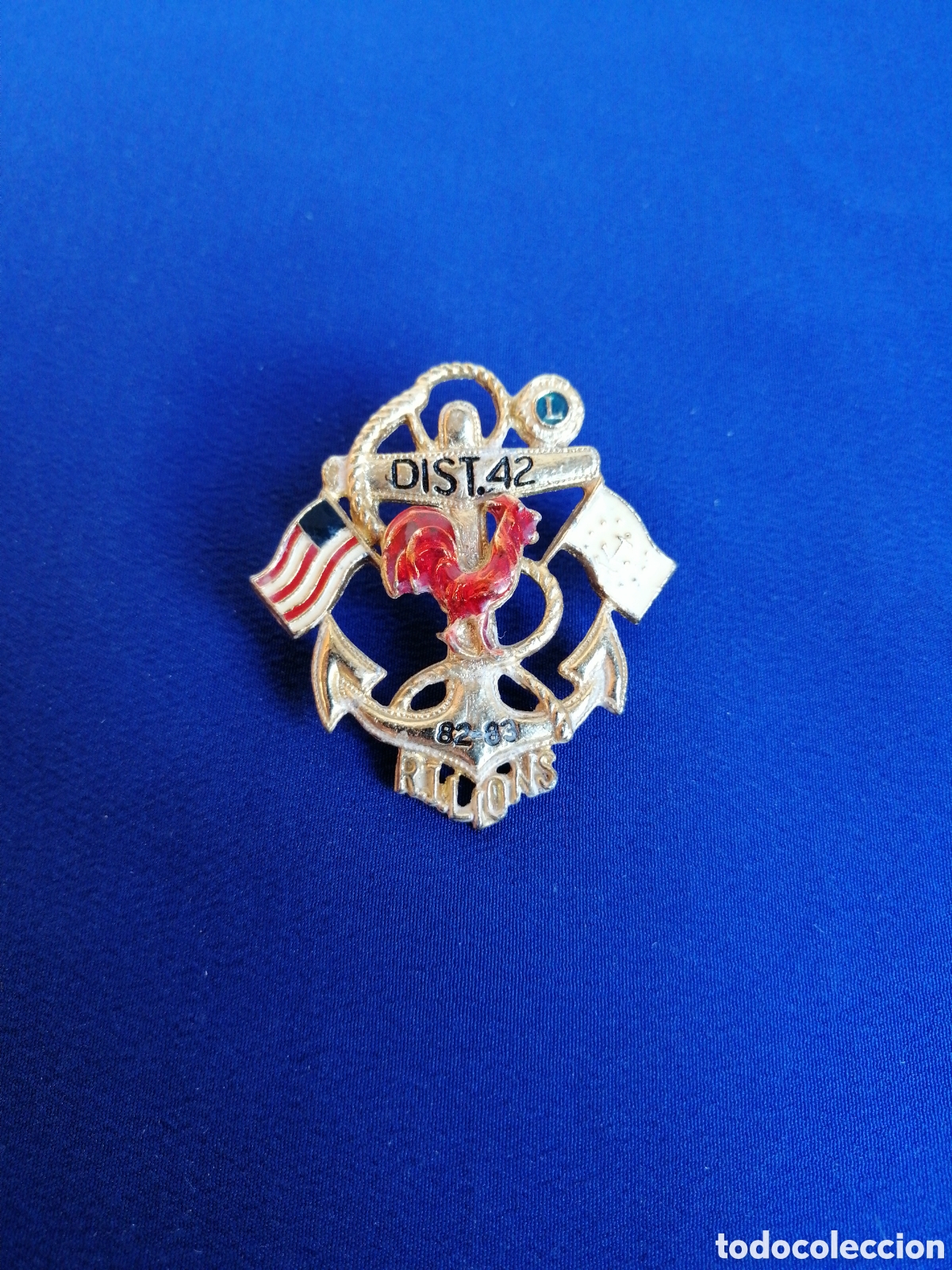 Pins de cole&ccedil;&atilde;o: CLUB LIONS DEL DISTRITO 42 RHODE ISLAND - ESTADOS UNIDOS PIN