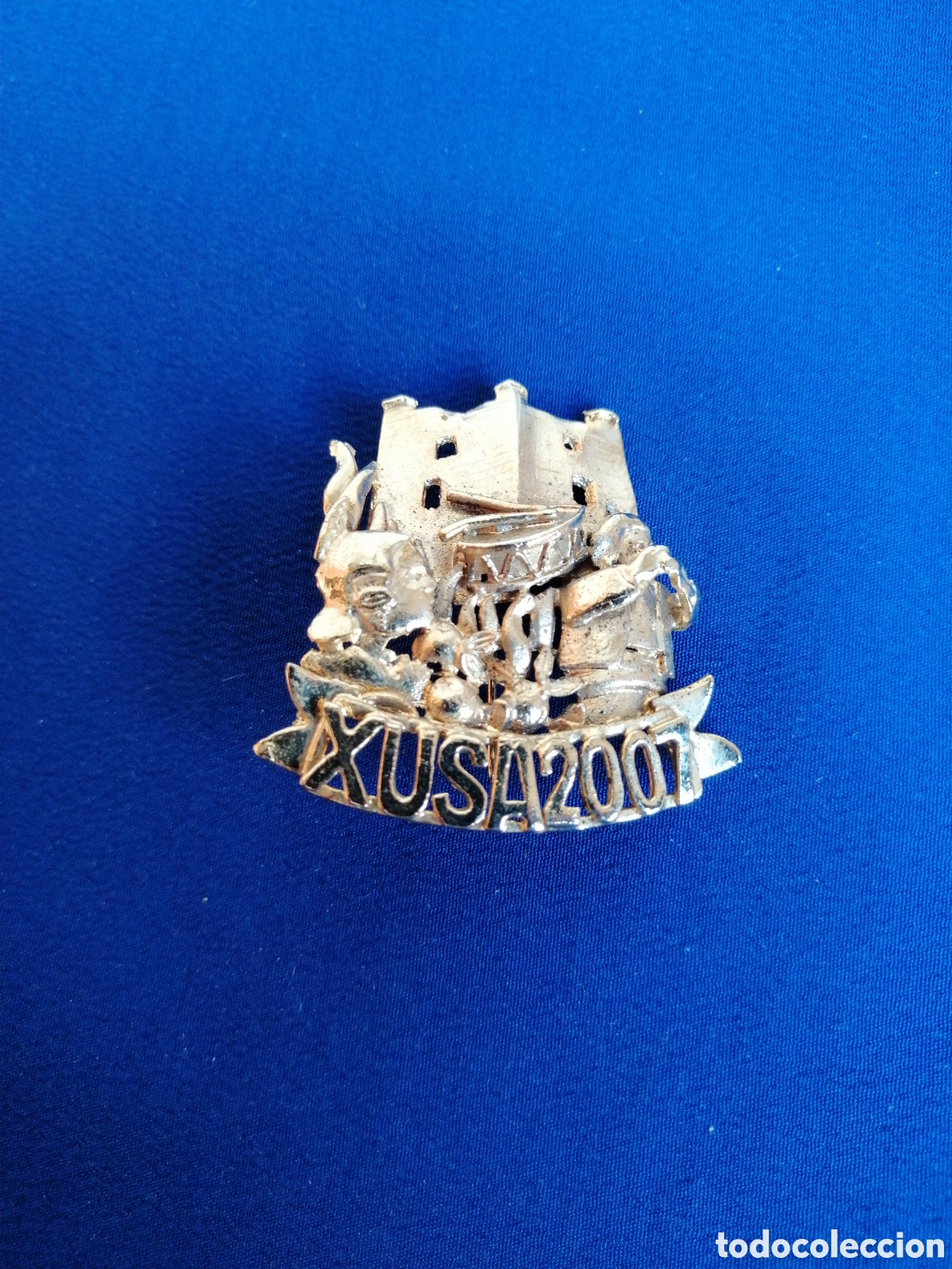 Collection pins: FALLA DE LA PLAZA (TORRENTE) XUSA 2007 INSIGNIA DE ALFILER