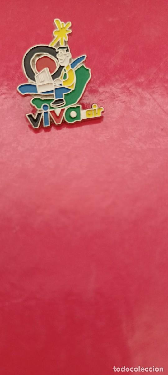 Pins de colecci&oacute;n: Pin Via Air - Aerol&iacute;nea - Foto 1