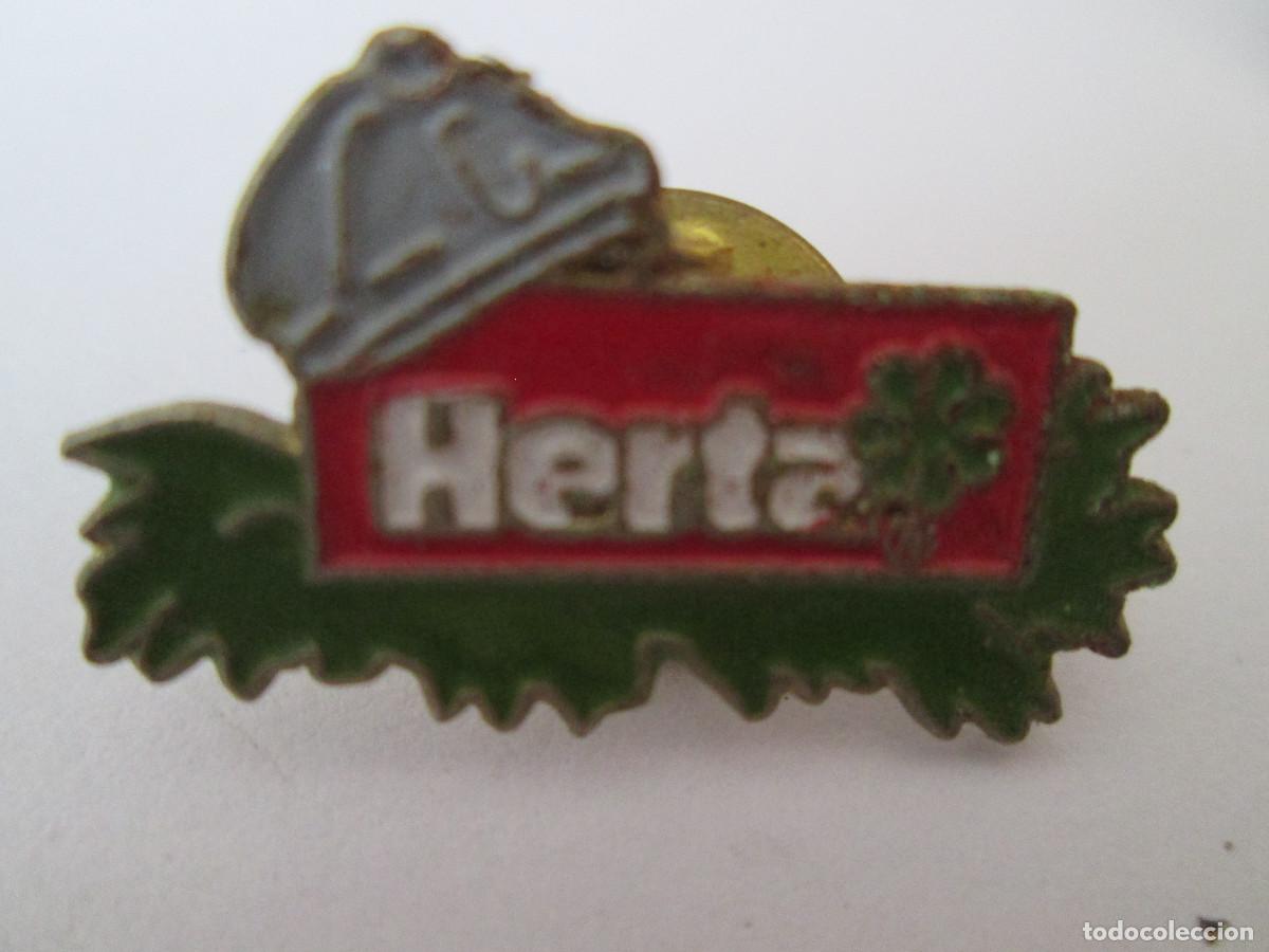 Pins de colecci&oacute;n: PIN HERTA - CREO MARCA DE COMIDAS - Foto 1