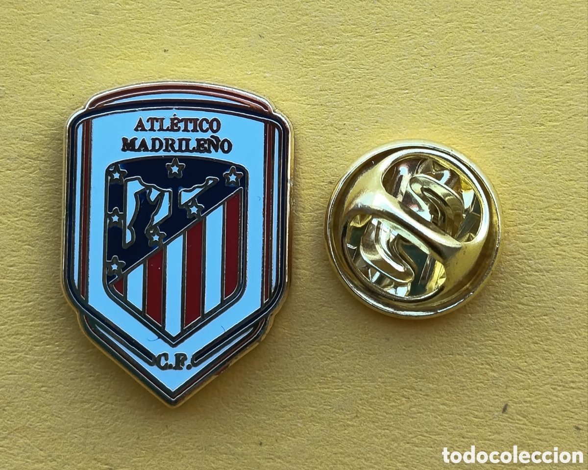 Pins de colecci&oacute;n: PIN FUTBOL - ESCUDO EQUIPO DE FUTBOL - ESMALTE - ATLETICO MADRILE&Ntilde;O - CATEGORIA NACIONAL