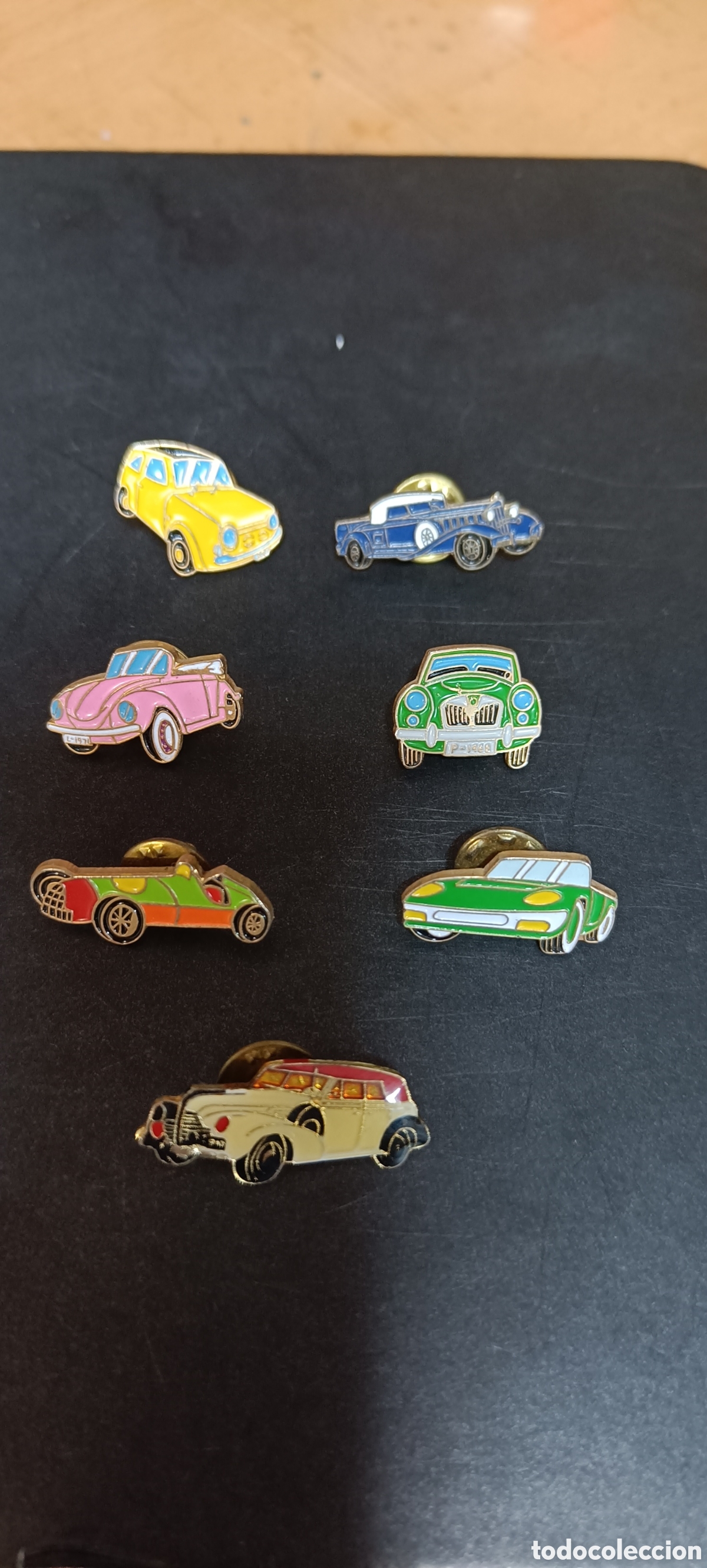 Pins de colecci&oacute;n: LOTE 7 PIN DE COCHES CLASICOS
