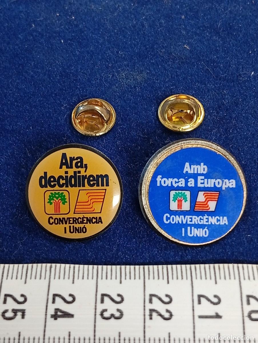 Pins de colecci&oacute;n: PINS CONVERGENCIA I UNIO, PARTIDO POLITICO CATALAN DESAPARECIDO.