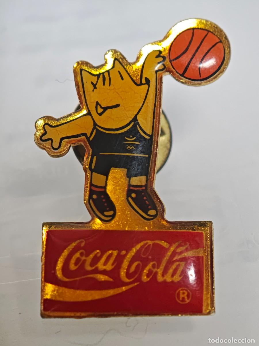 Pins de colecci&oacute;n: PIN COBI BASQUET COCA COLA