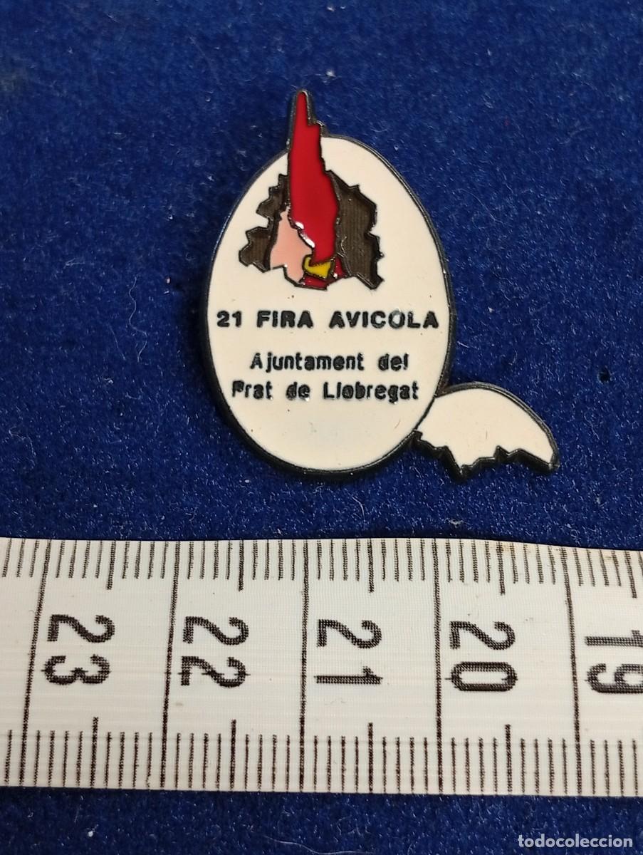 Pins de colecci&oacute;n: PIN 21 fira avicola el prat de llobregat, barcelona.