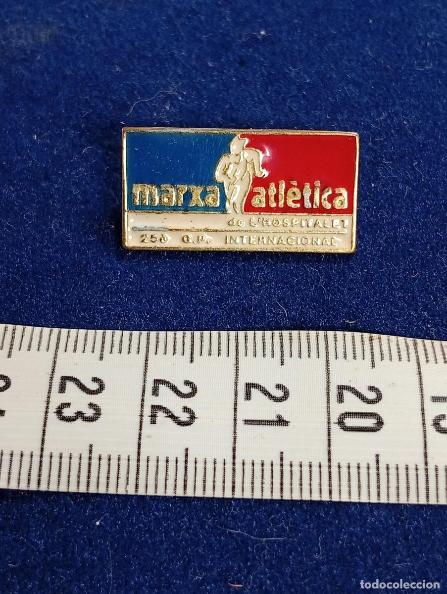 Pins de colecci&oacute;n: PIN 25 GRAN PREMIO INTERNACIONAL DE MARXA L&acute;HOSPITALET DE LLOBREGAT,ATLETISMO, BARCELONA,CATALUNYA.