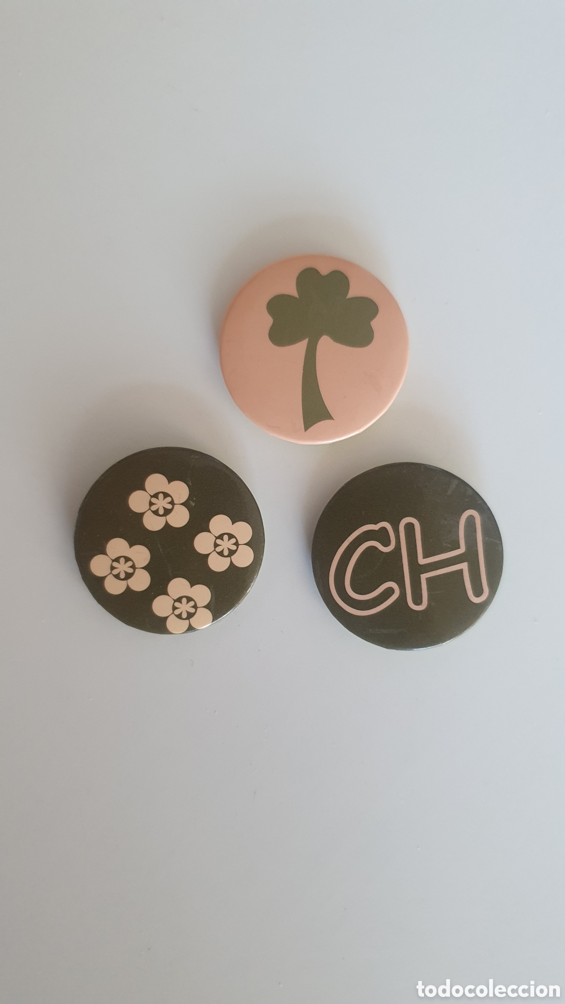 Pins de colecci&oacute;n: Set de 3 chapas de colecci&oacute;n